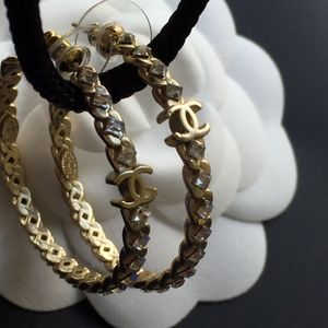 Chanel Authentic Hoop Earrings